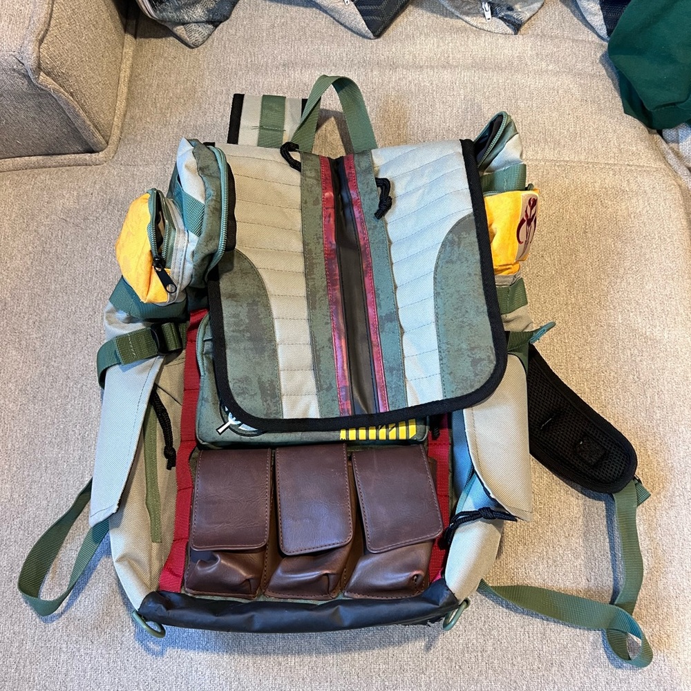 Boba Fett Star Wars Backpack Brand New